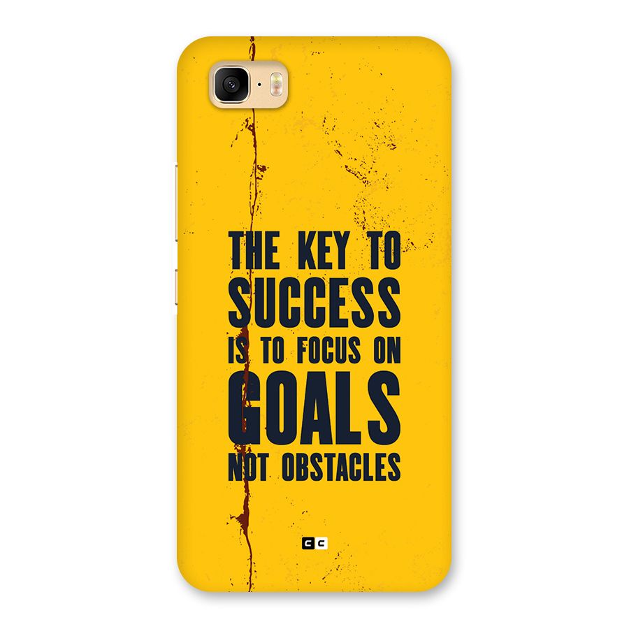 Goals Not Obstacles Back Case for Zenfone 3s Max