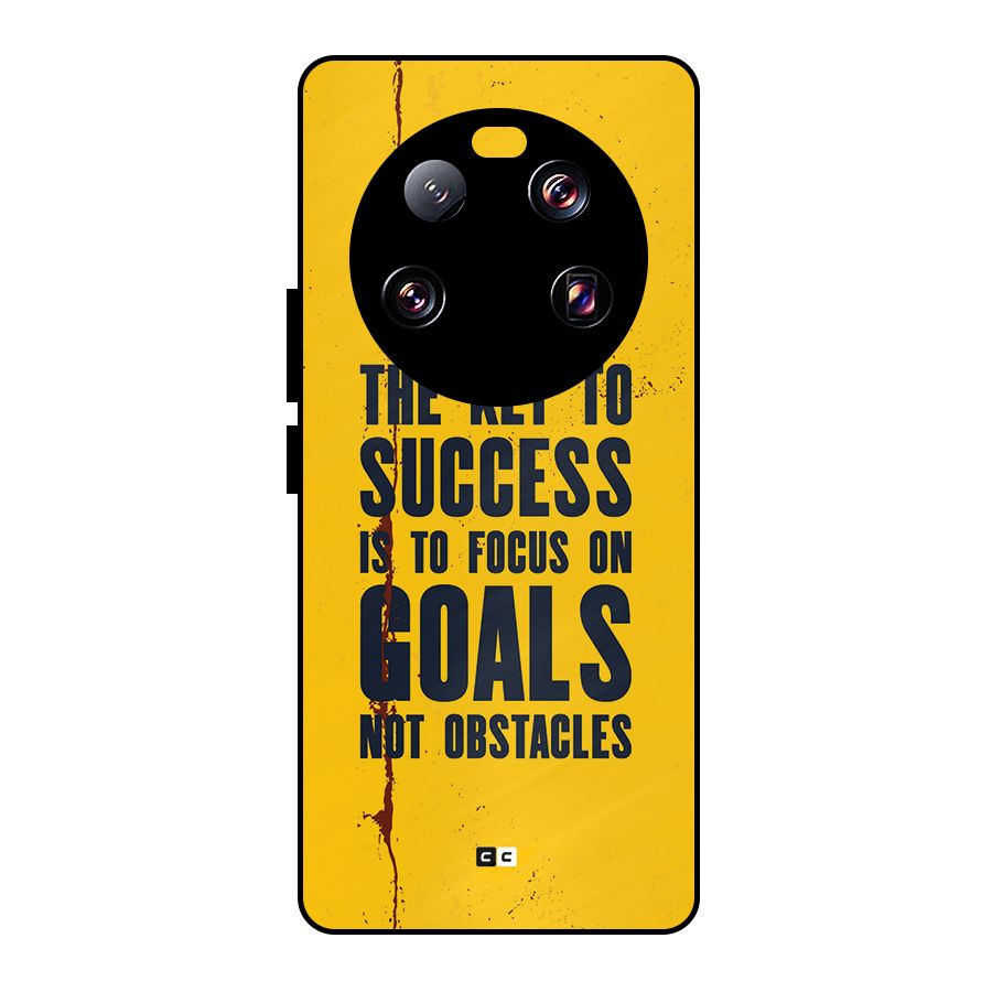 Goals Not Obstacles Metal Back Case for Xiaomi 13 Ultra