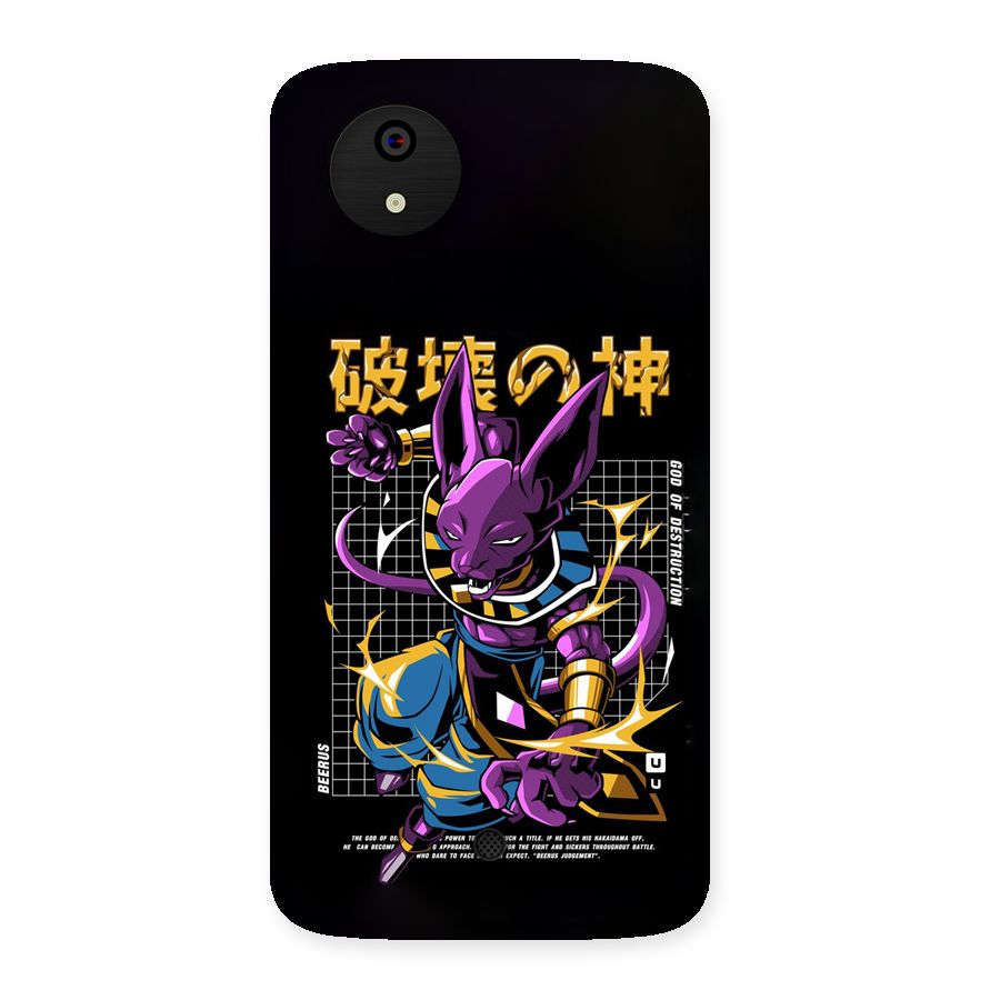 God Of Destruction Back Case for Canvas A1  AQ4501