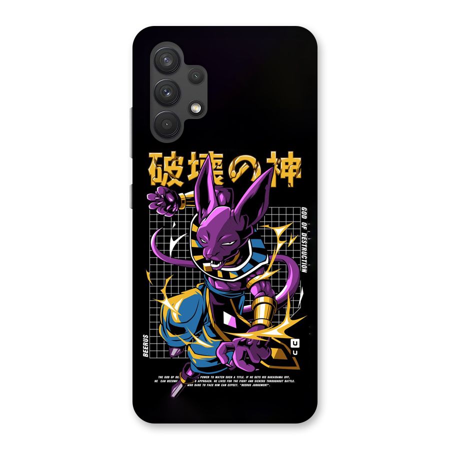 God Of Destruction Back Case for Galaxy A32