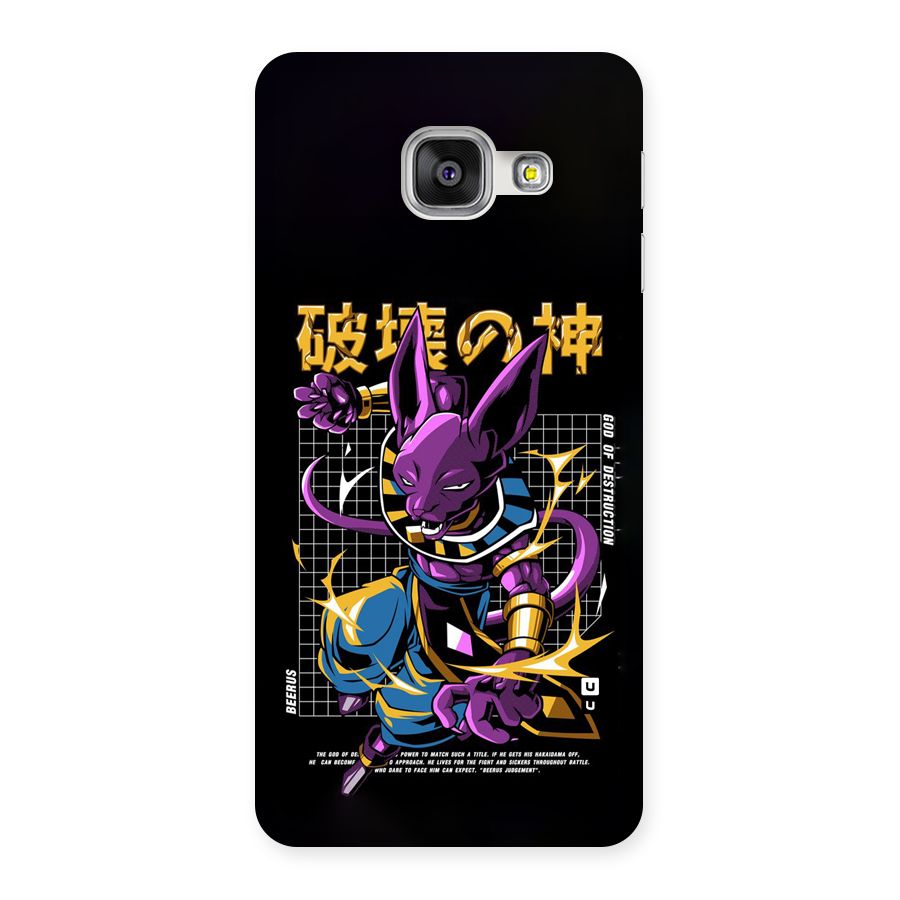God Of Destruction Back Case for Galaxy A3 (2016)