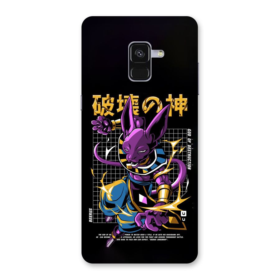 God Of Destruction Back Case for Galaxy A8 Plus