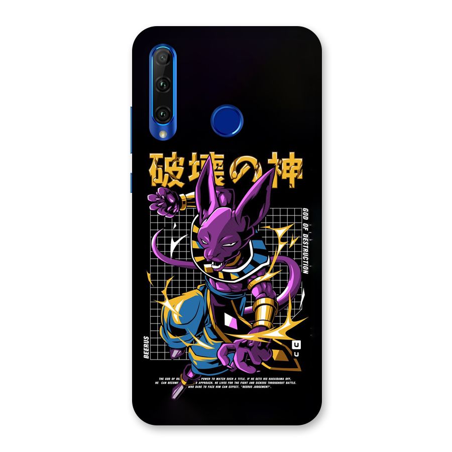 God Of Destruction Back Case for Honor 20i
