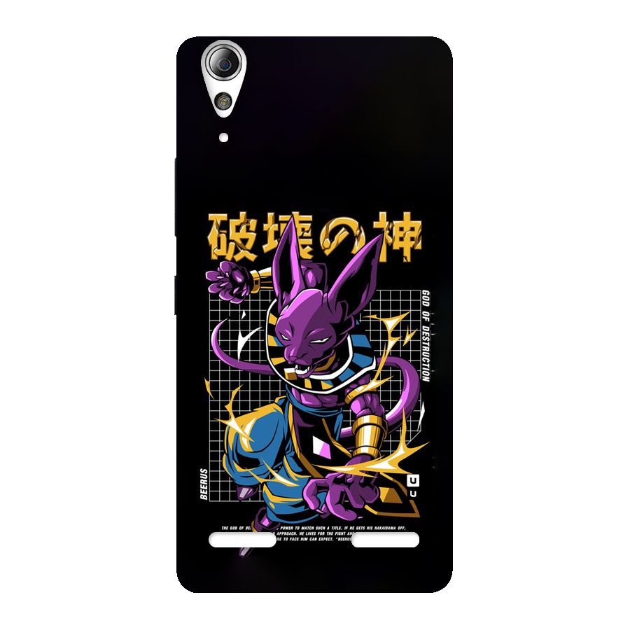 God Of Destruction Back Case for Lenovo A6000 Plus