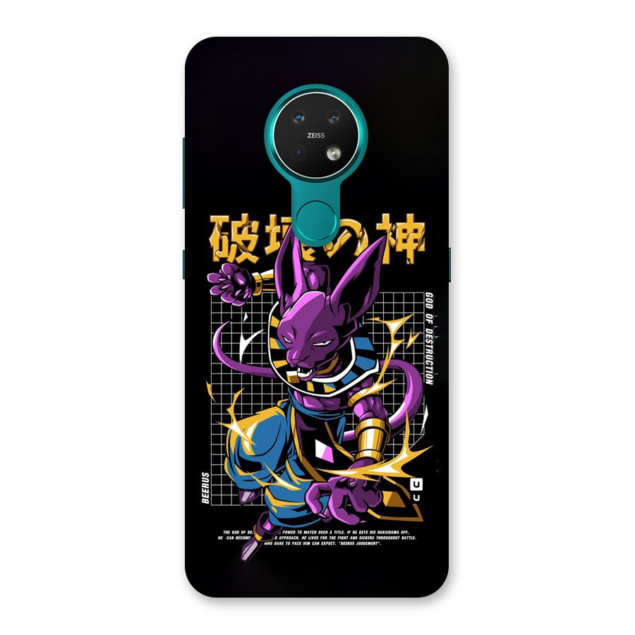 God Of Destruction Back Case for Nokia 7.2