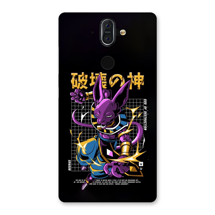 God Of Destruction Back Case for Nokia 8 Sirocco