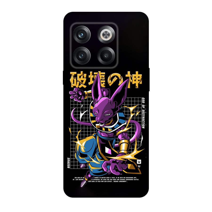 God Of Destruction Back Case for OnePlus 10T