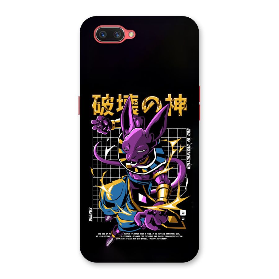God Of Destruction Back Case for Oppo A3s