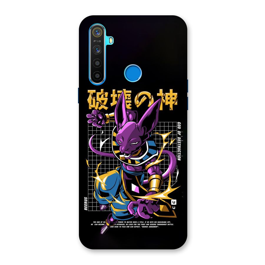 God Of Destruction Back Case for Realme 5s
