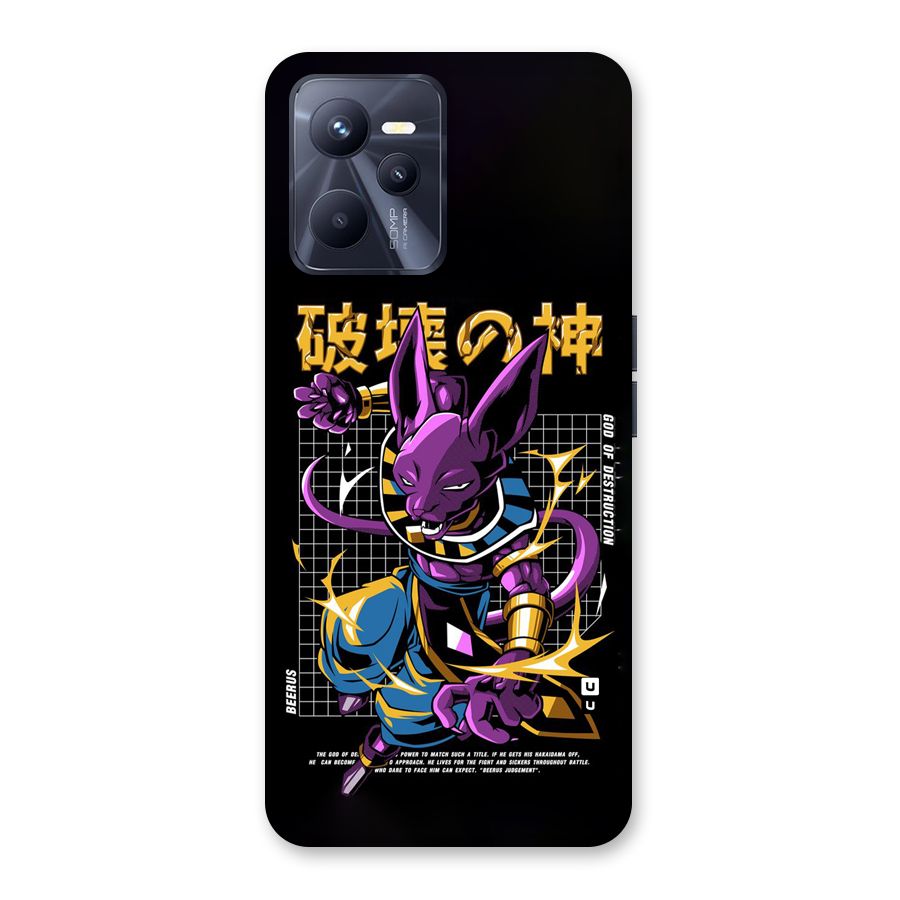 God Of Destruction Back Case for Realme C35