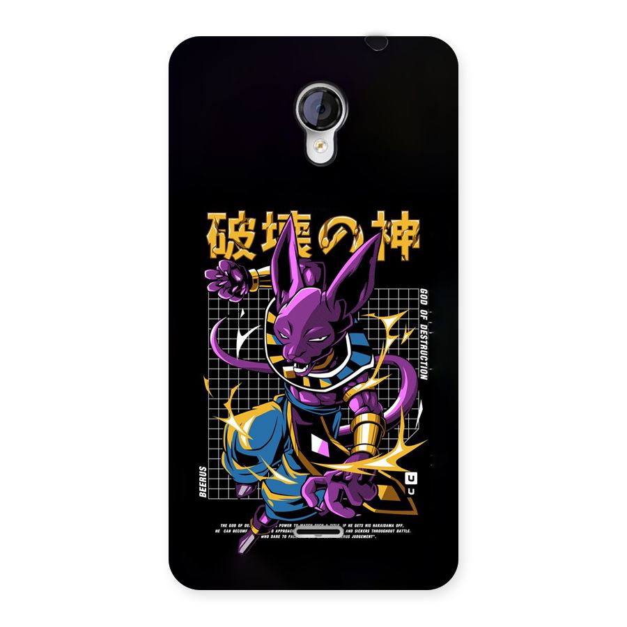 God Of Destruction Back Case for Unite 2 A106