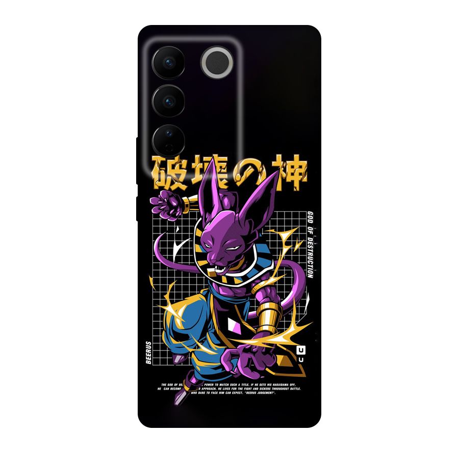 God Of Destruction Back Case for Vivo V27