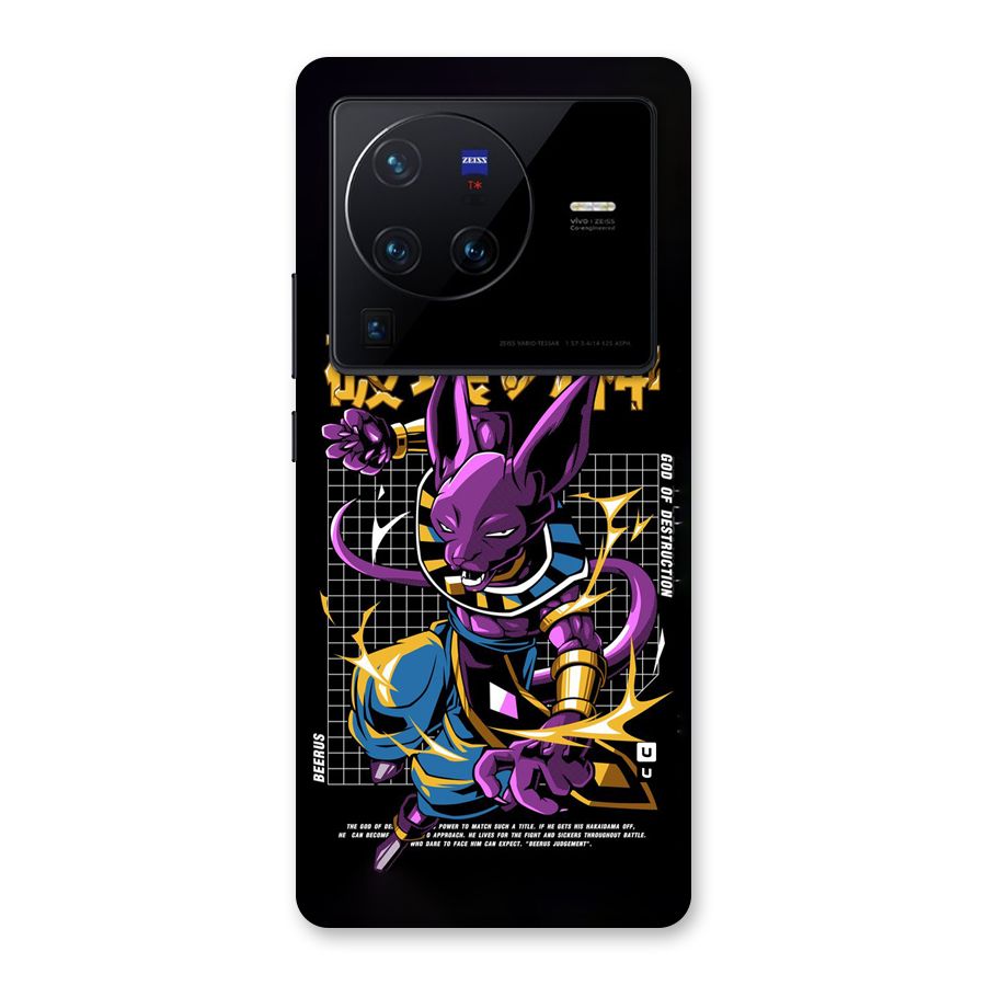 God Of Destruction Back Case for Vivo X80 Pro