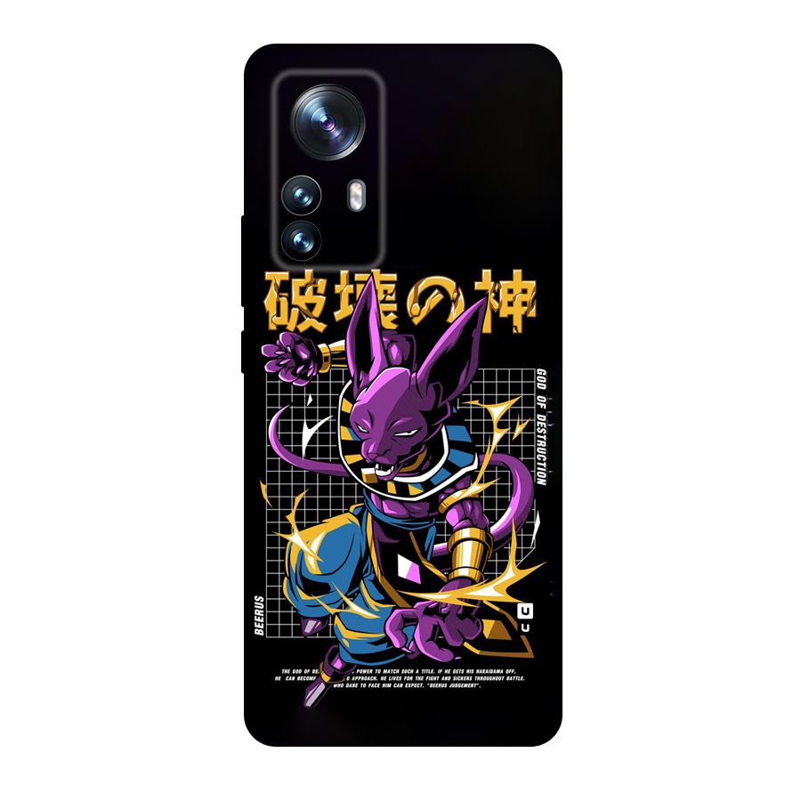 God Of Destruction Back Case for Xiaomi 12 Pro