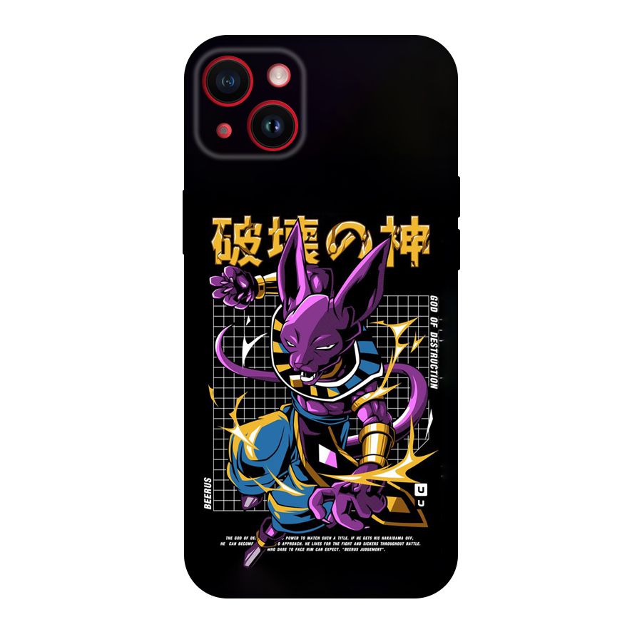 God Of Destruction Back Case for iPhone 14 Plus