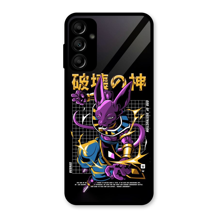 God Of Destruction Glass Back Case for Galaxy A14 5G