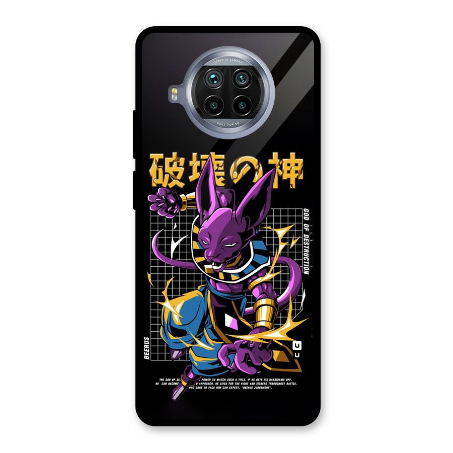 God Of Destruction Glass Back Case for Mi 10i
