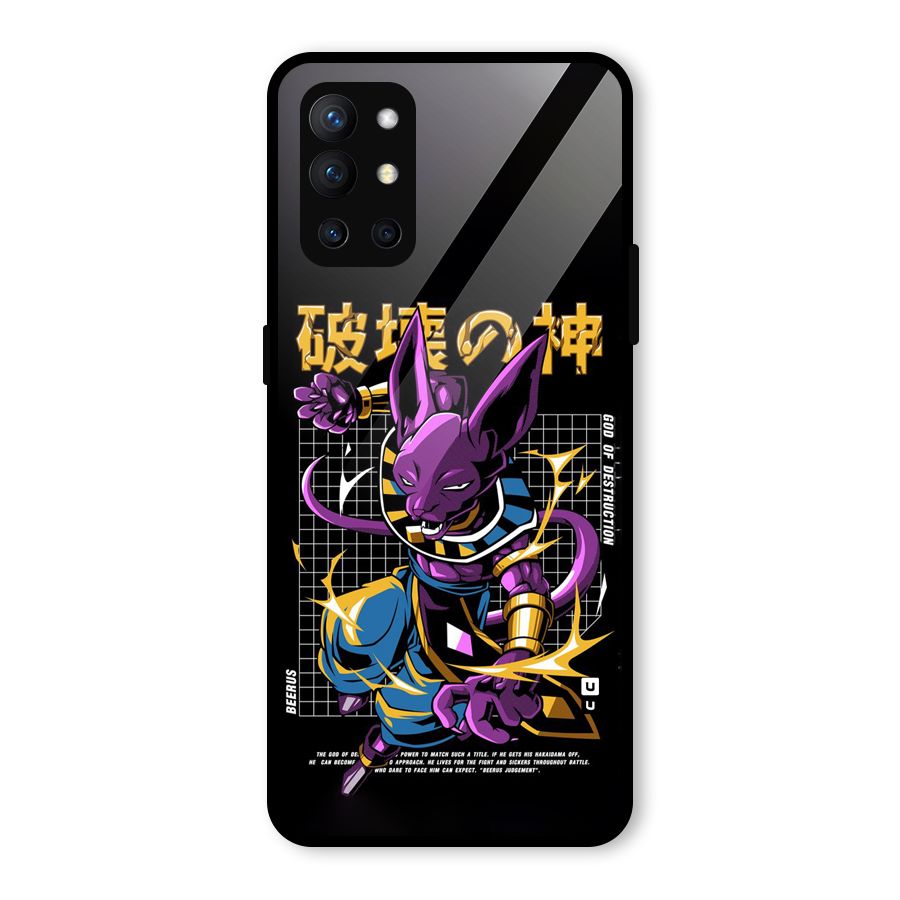 God Of Destruction Glass Back Case for OnePlus 9R