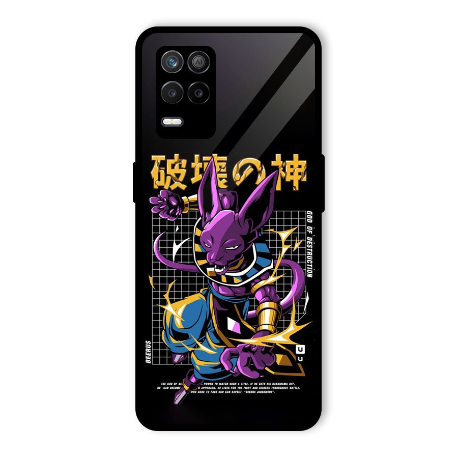God Of Destruction Glass Back Case for Realme 8 5G