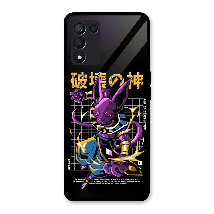 God Of Destruction Glass Back Case for Realme 9 5G Speed