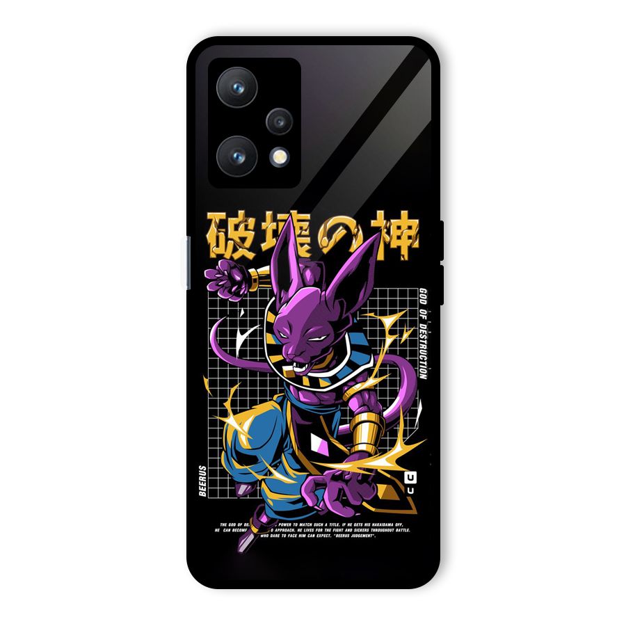 God Of Destruction Glass Back Case for Realme 9 Pro 5G