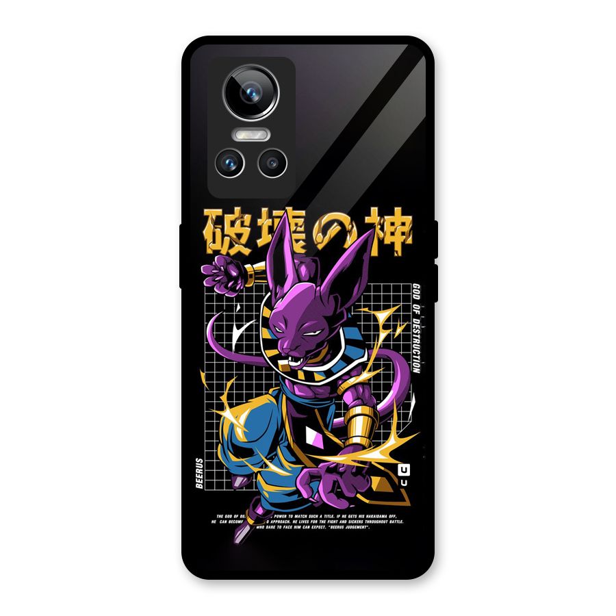 God Of Destruction Glass Back Case for Realme GT Neo 3
