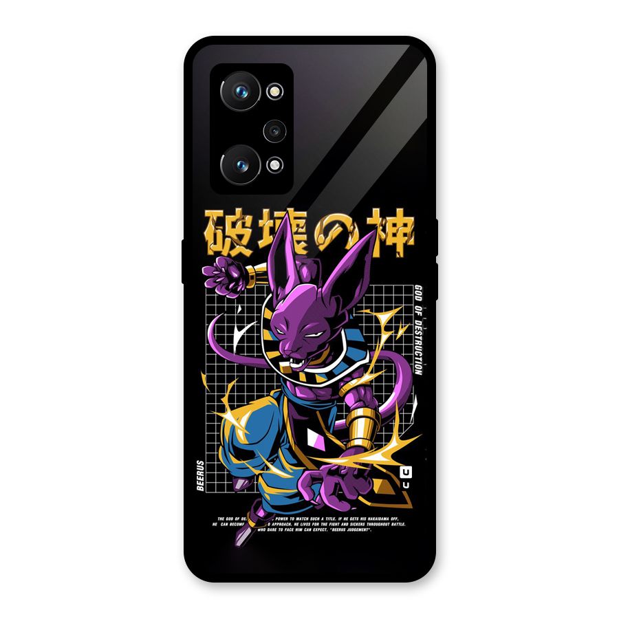 God Of Destruction Glass Back Case for Realme GT Neo 3T