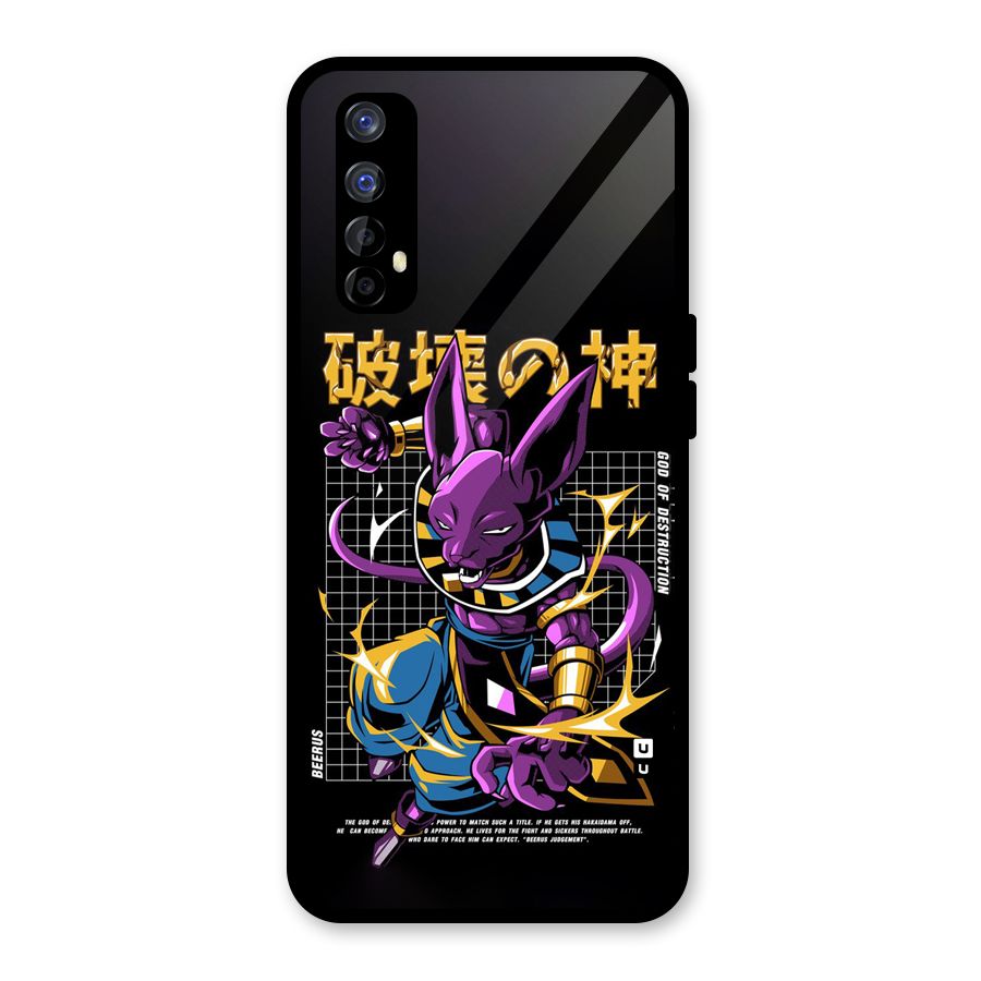 God Of Destruction Glass Back Case for Realme Narzo 20 Pro
