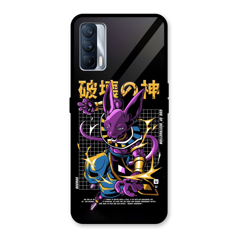 God Of Destruction Glass Back Case for Realme X7