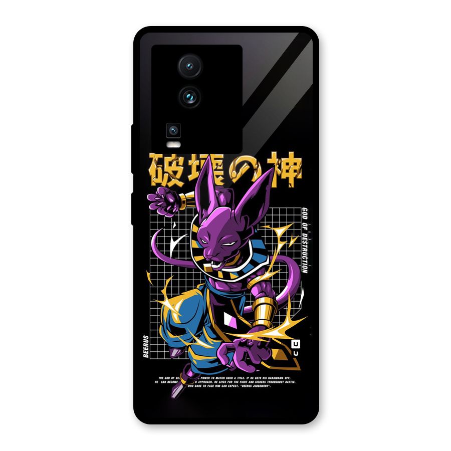 God Of Destruction Glass Back Case for Vivo iQOO Neo 7