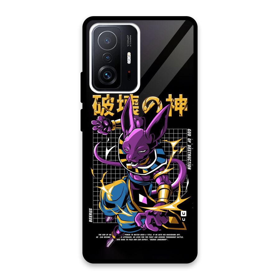 God Of Destruction Glass Back Case for Xiaomi 11T Pro