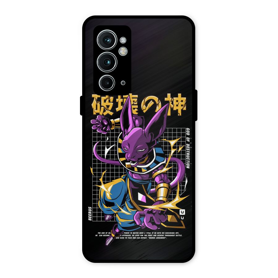 God Of Destruction Metal Back Case for OnePlus 9RT 5G