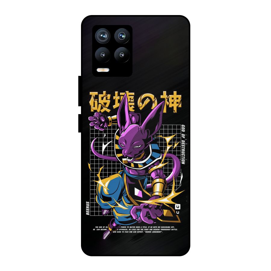 God Of Destruction Metal Back Case for Realme 8