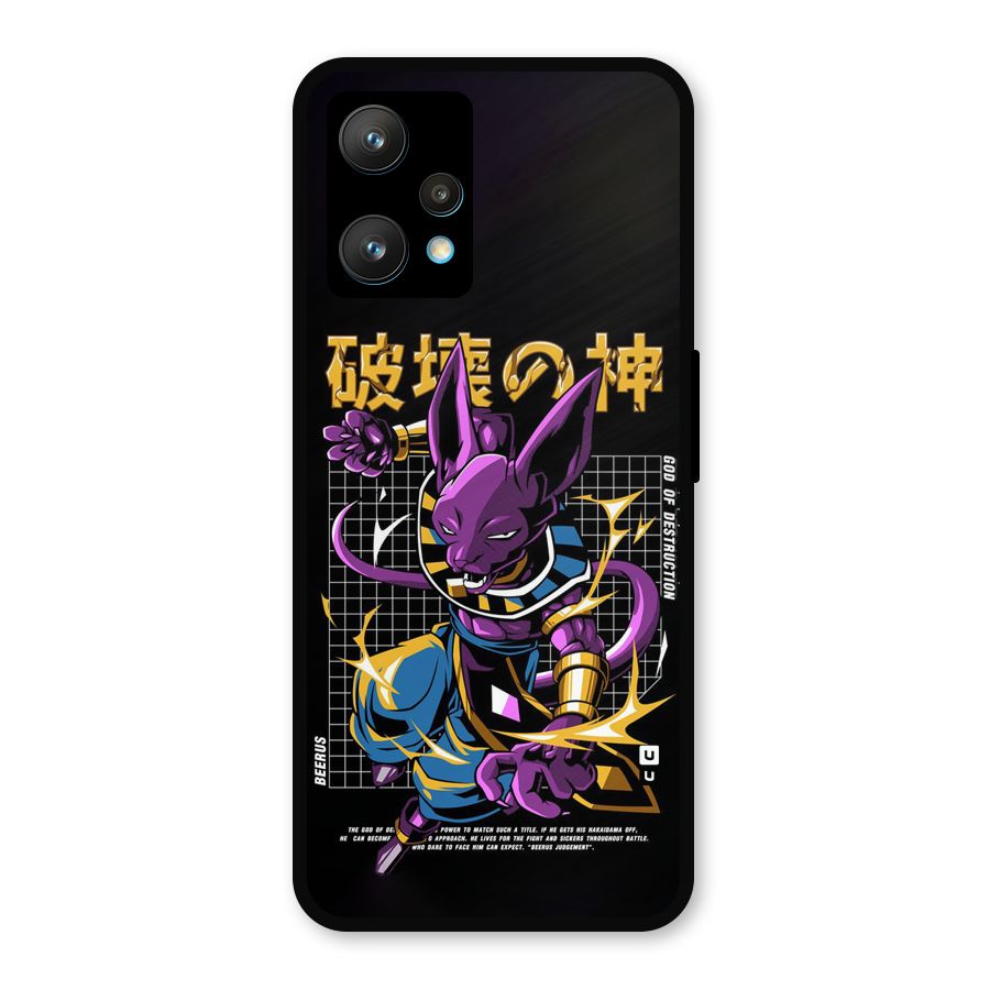God Of Destruction Metal Back Case for Realme 9