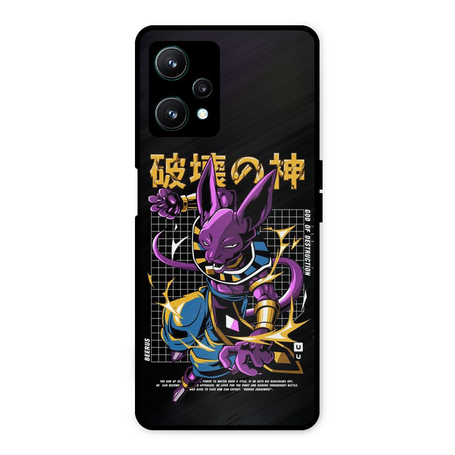 God Of Destruction Metal Back Case for Realme 9 Pro 5G