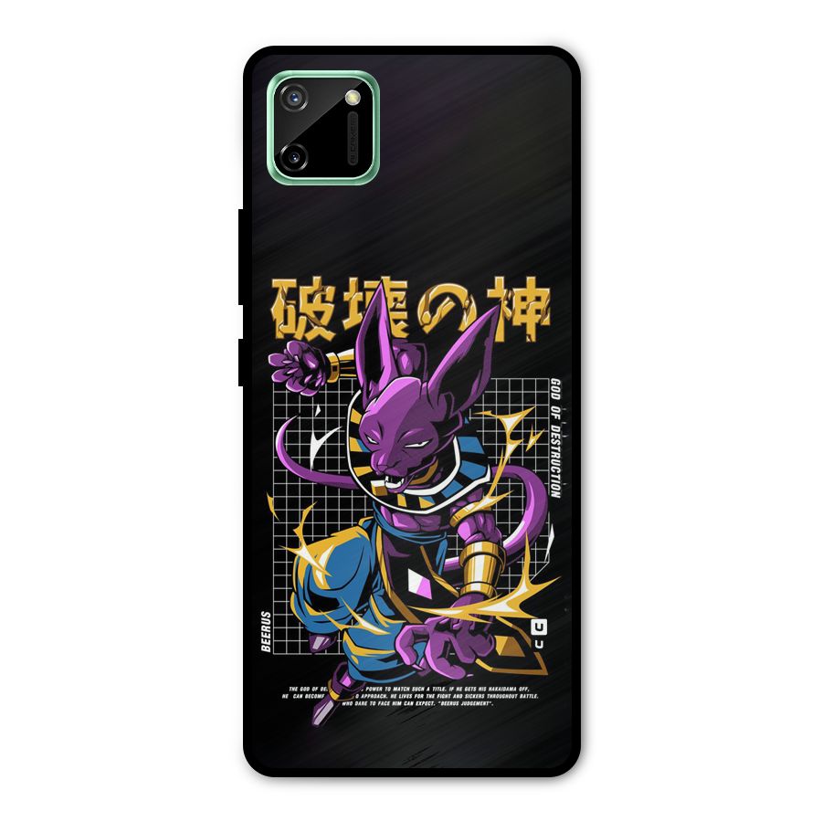 God Of Destruction Metal Back Case for Realme C11