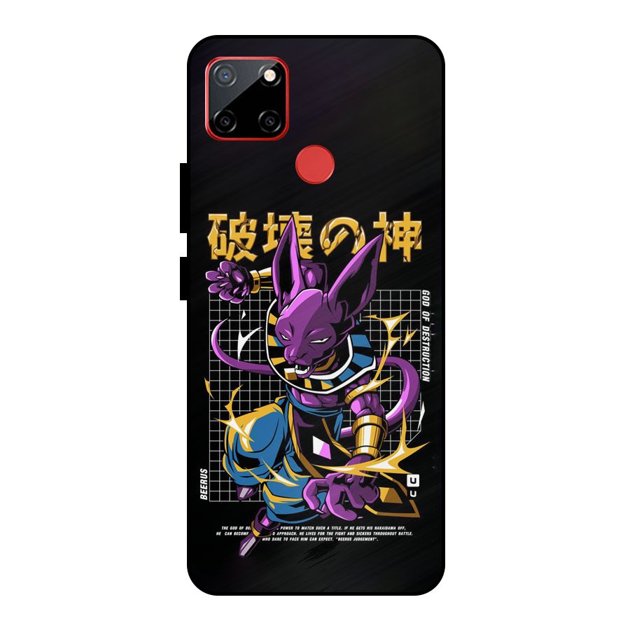 God Of Destruction Metal Back Case for Realme C12
