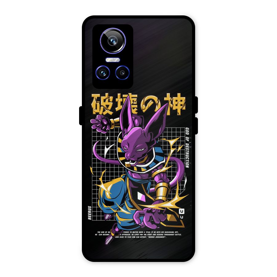 God Of Destruction Metal Back Case for Realme GT Neo 3