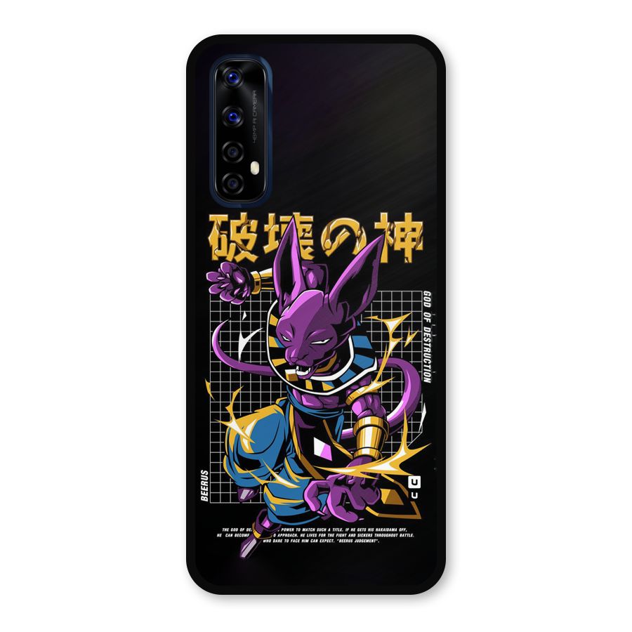God Of Destruction Metal Back Case for Realme Narzo 20 Pro
