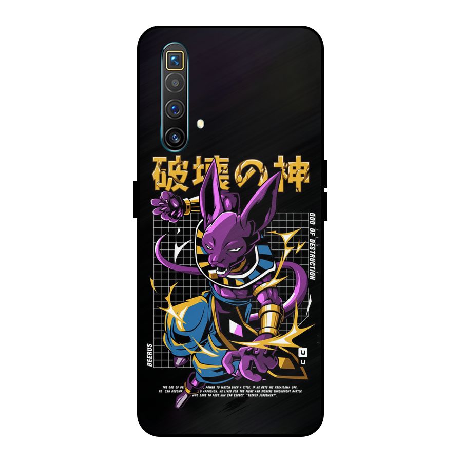 God Of Destruction Metal Back Case for Realme X3