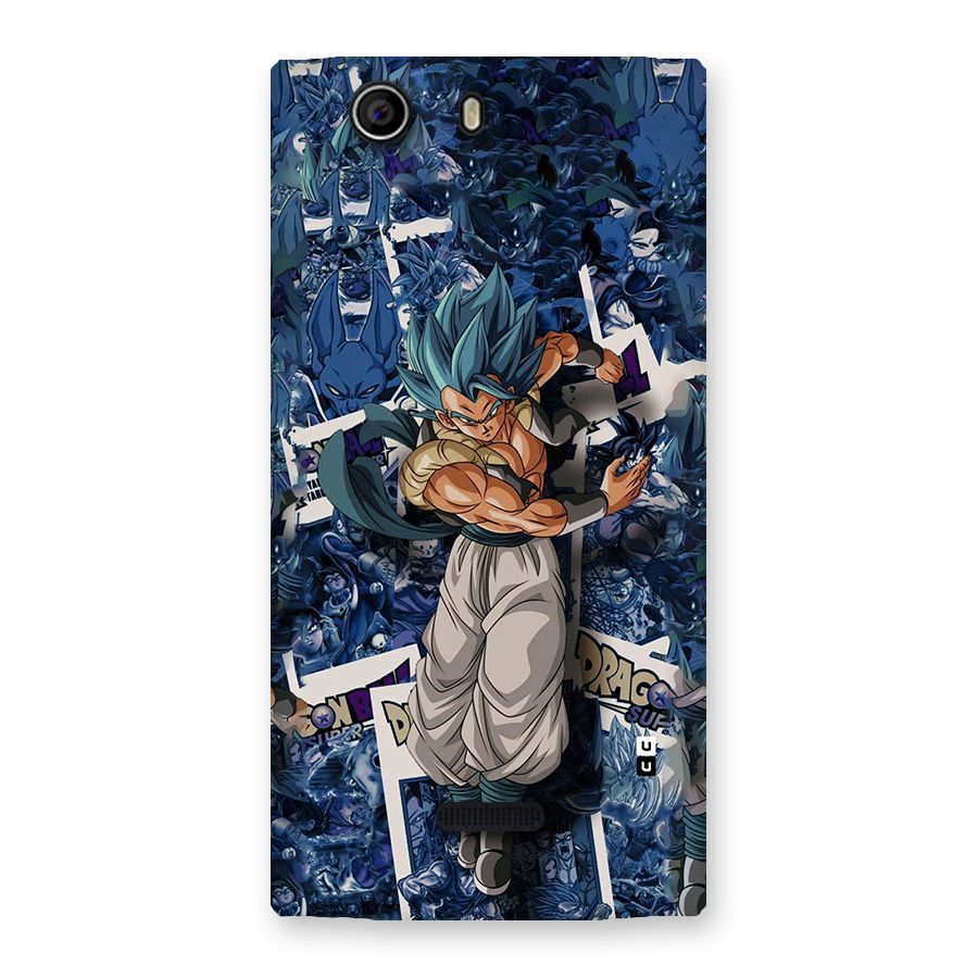 Gogeta Stance Back Case for Canvas Nitro 2 E311