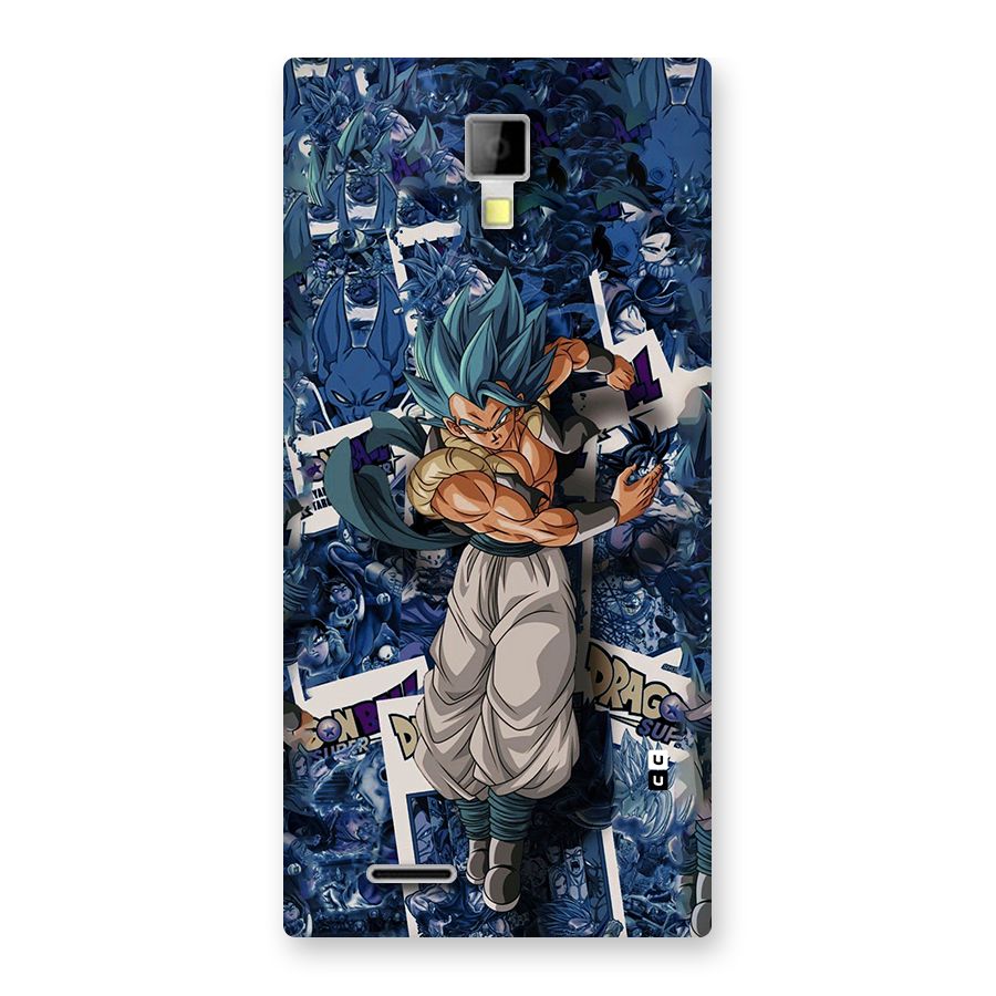 Gogeta Stance Back Case for Canvas Xpress A99