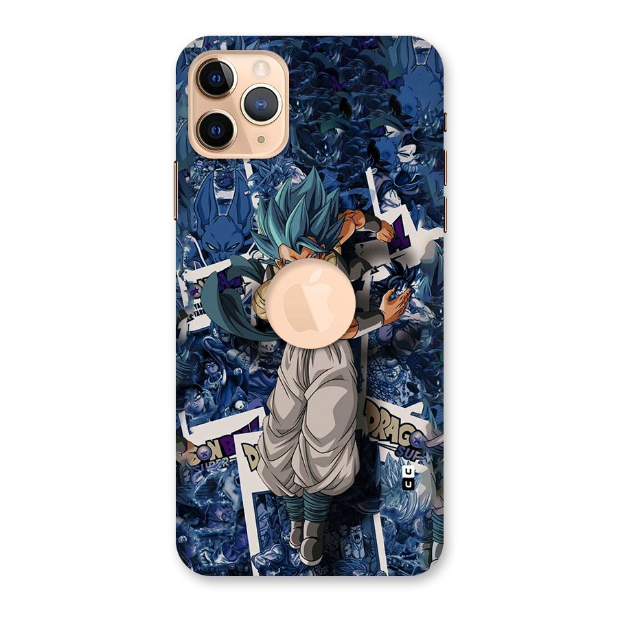 Gogeta Stance Back Case for iPhone 11 Pro Max Logo Cut