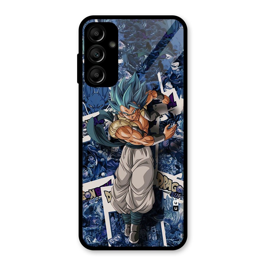 Gogeta Stance Glass Back Case for Galaxy A14 5G
