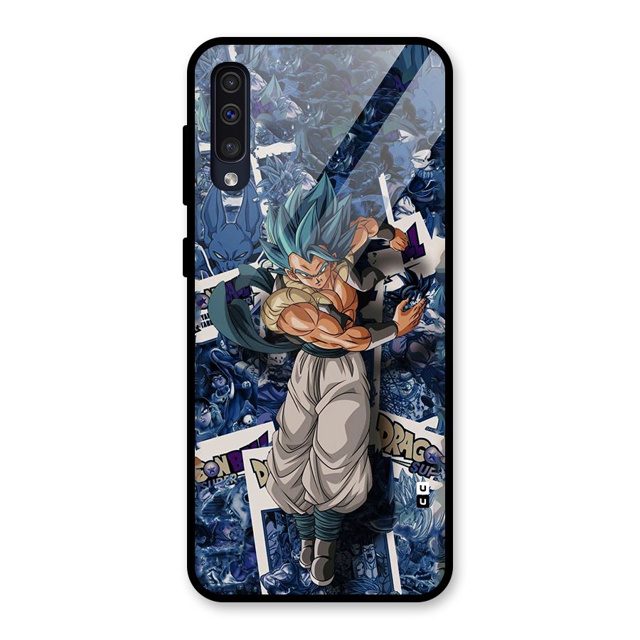 Gogeta Stance Glass Back Case for Galaxy A30s