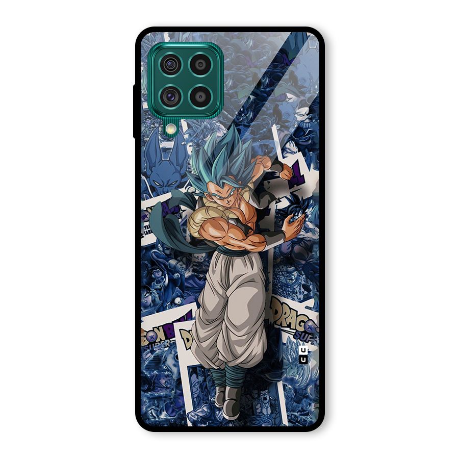 Gogeta Stance Glass Back Case for Galaxy F62