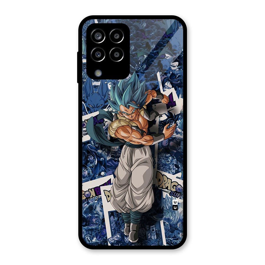 Gogeta Stance Glass Back Case for Galaxy M33