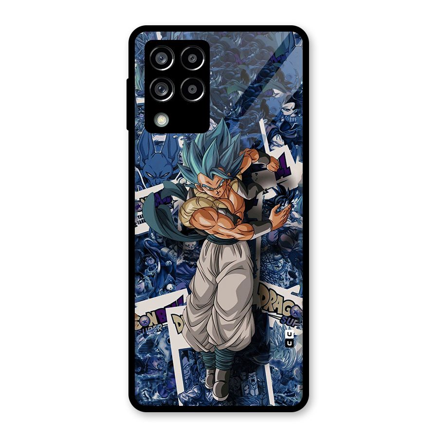 Gogeta Stance Glass Back Case for Galaxy M53 5G
