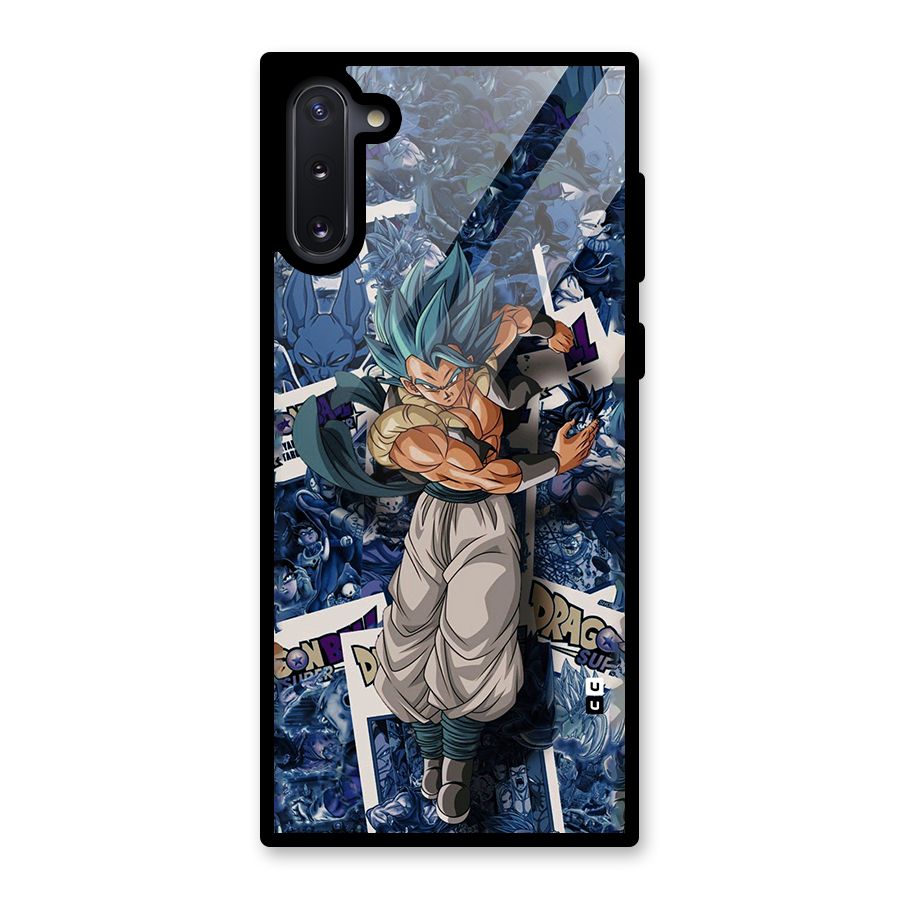 Gogeta Stance Glass Back Case for Galaxy Note 10