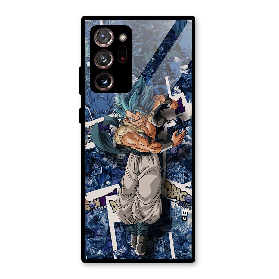 Gogeta Stance Glass Back Case for Galaxy Note 20 Ultra 5G